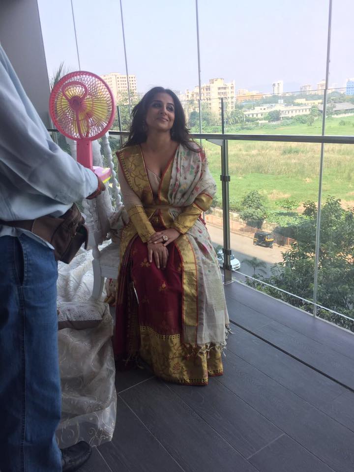Behind the scenes: Vidya Balan's Cineblitz cover shoot