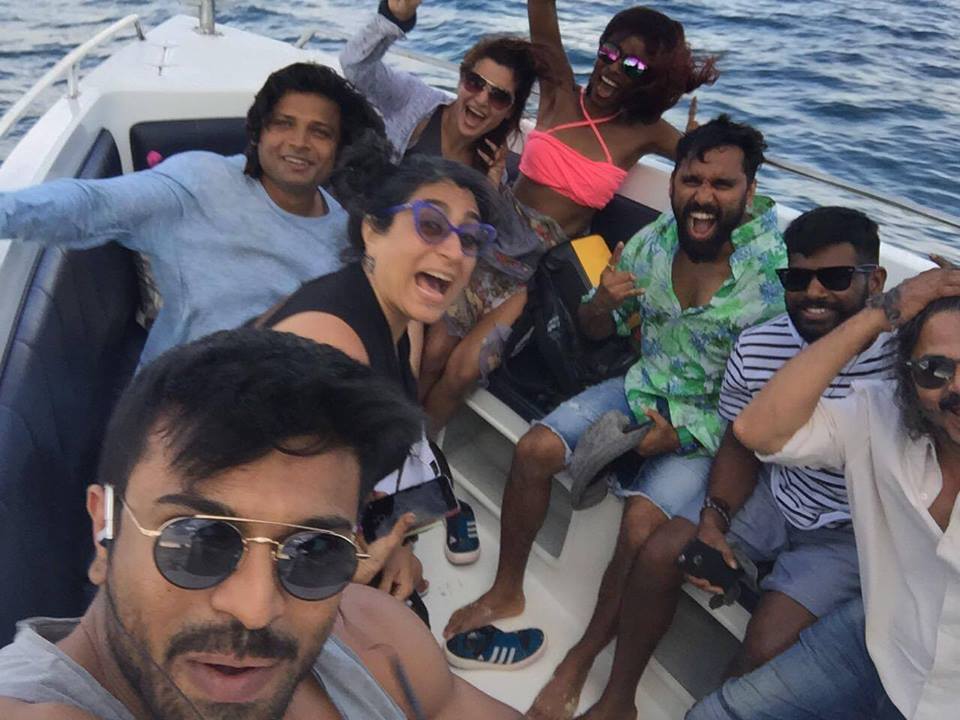 Dhruva Movie Shooting Spot Stills
