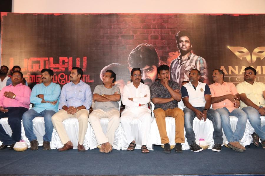 Pazhaya Vannarapettai Audio Launch Stills | S. Thanu, Samuthrakani, Vijay Milton