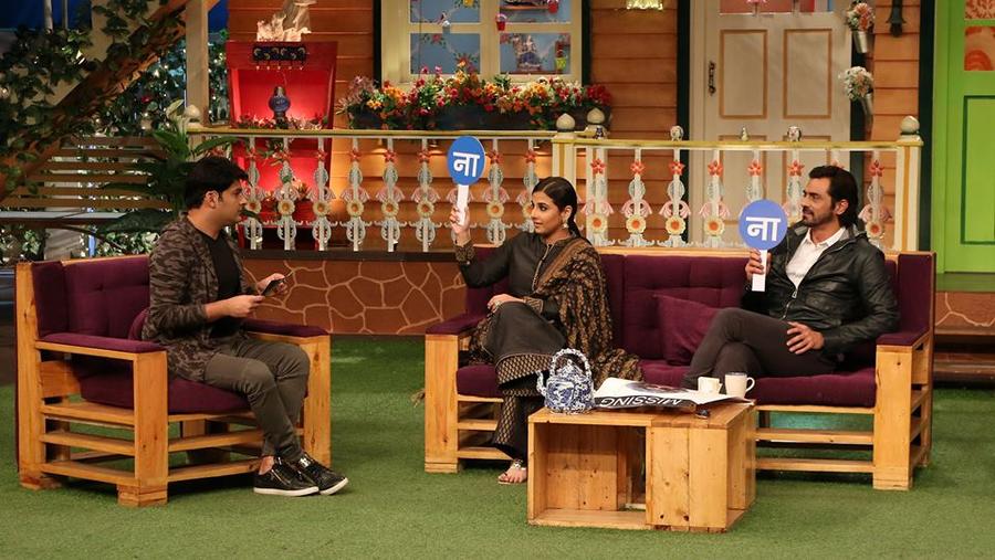 Vidya Balan, Arjun Rampal Promote Kahaani 2 On The Kapil Sharma Show