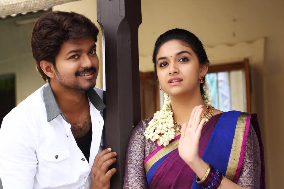 Vijay and Keerthy Suresh Latest Stills From Bairavaa