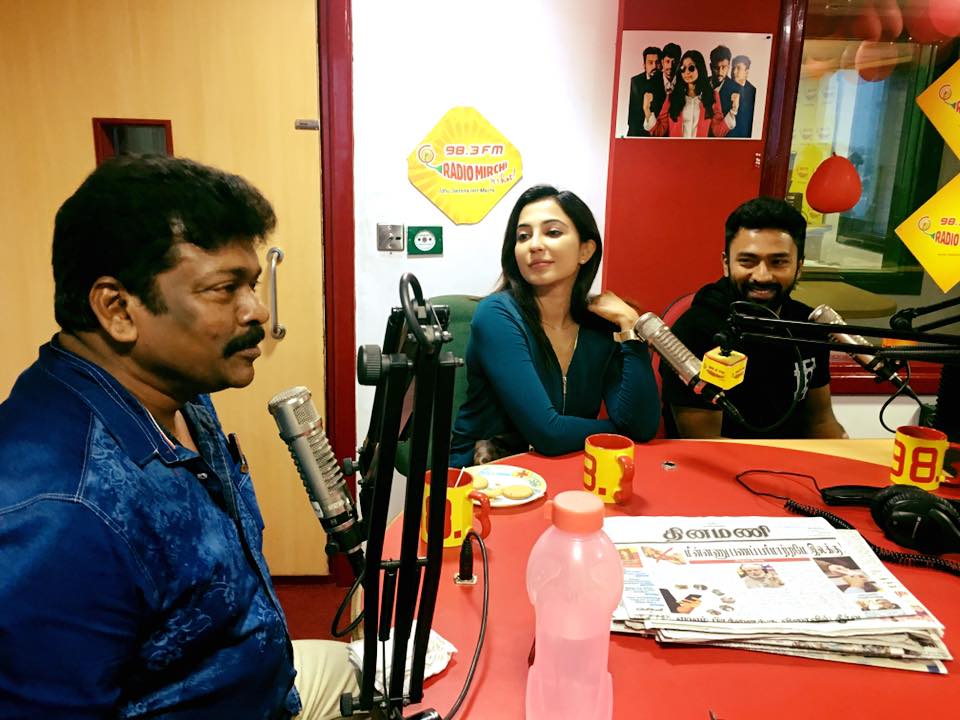 Shanthanu, Parvathy Nair and Parthiban Team Koditta Idangalai Nirappuga at Radio Mirchi 98.3 FM