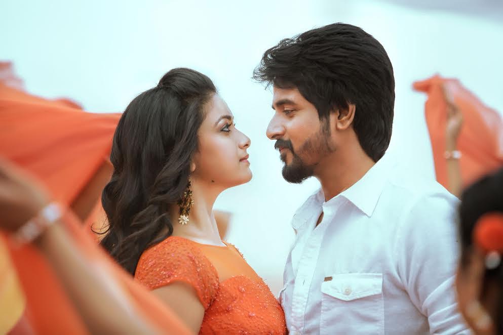Sivakarthikeyan and Keerthy Suresh Still From Remo Movie