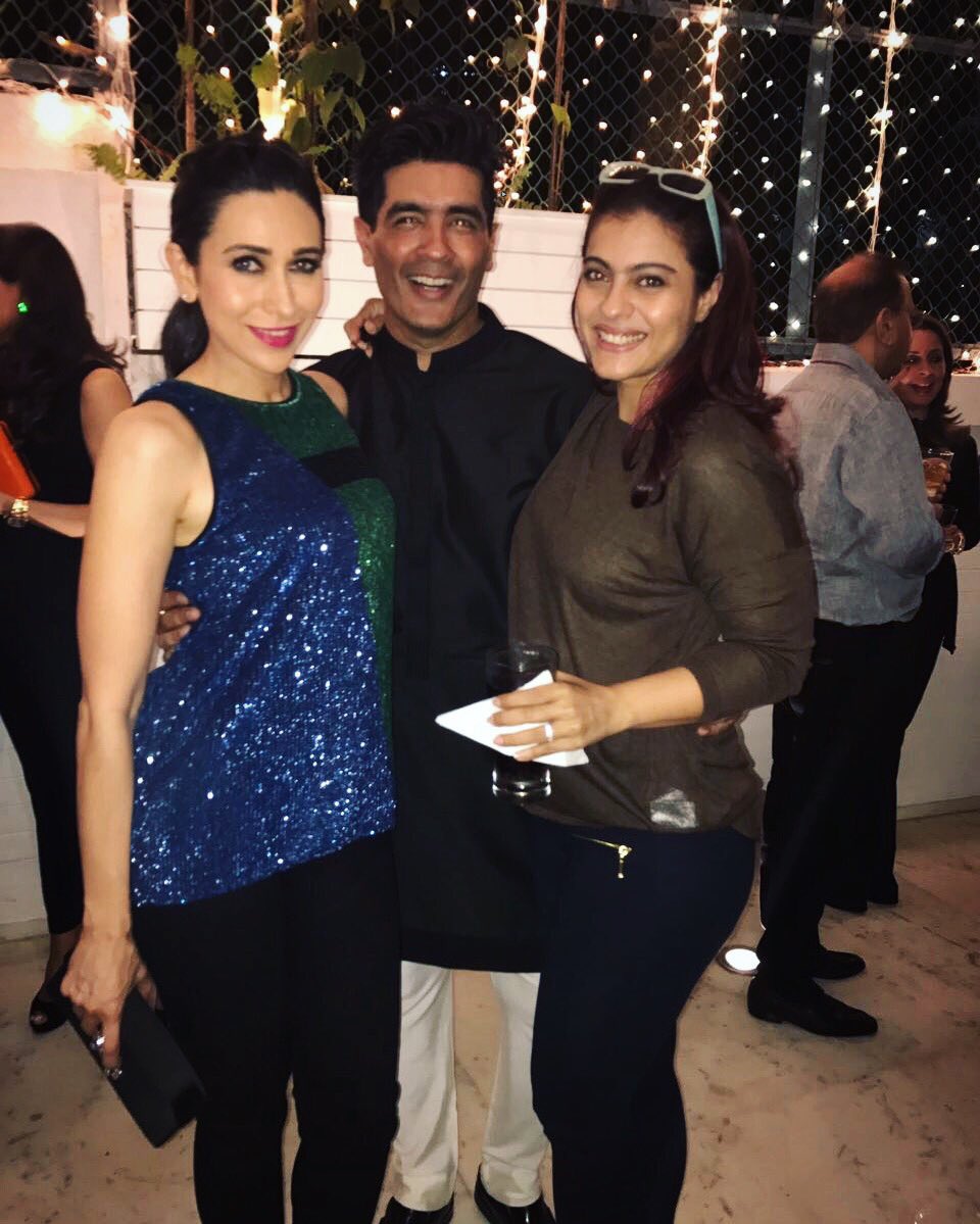 Kajol attend the Manish Malhotra's birthday bash