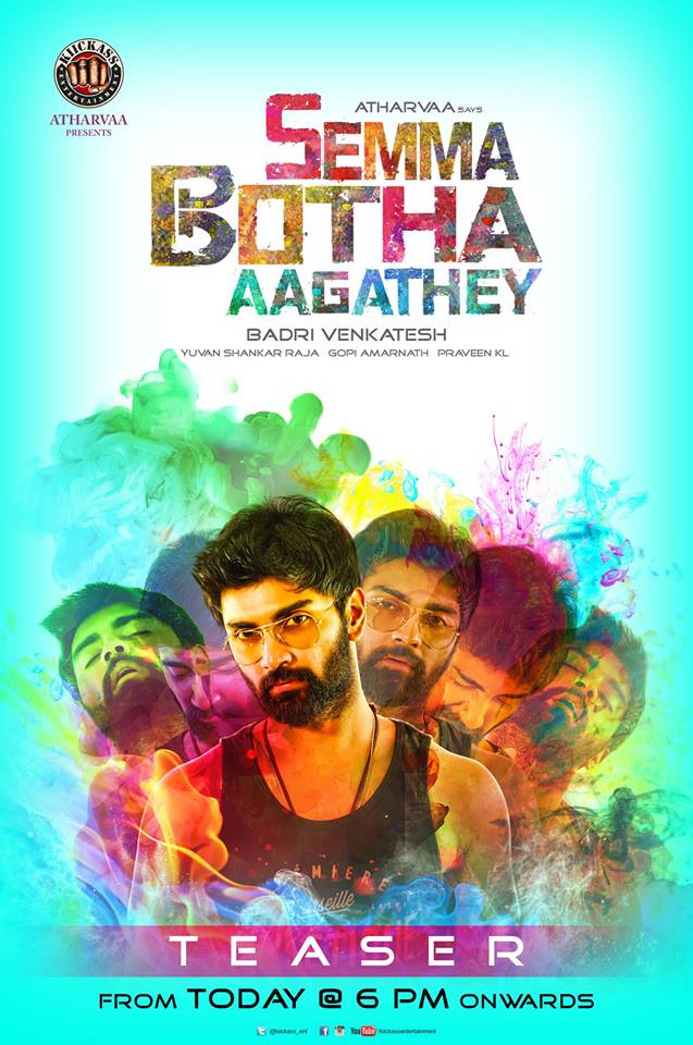 Semma Botha Aagathey Movie Teaser Release Poster