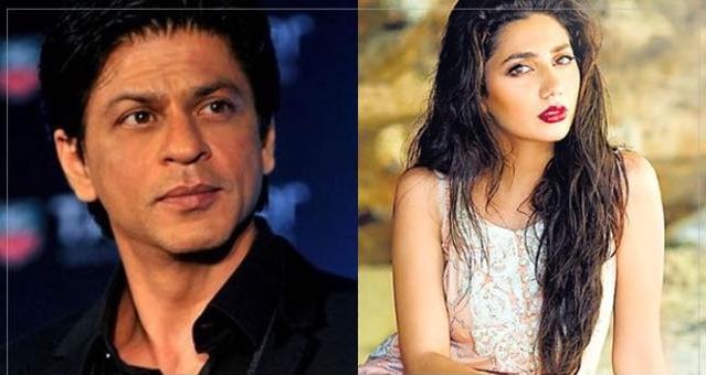Shahrukh Khan and Mahira Khan