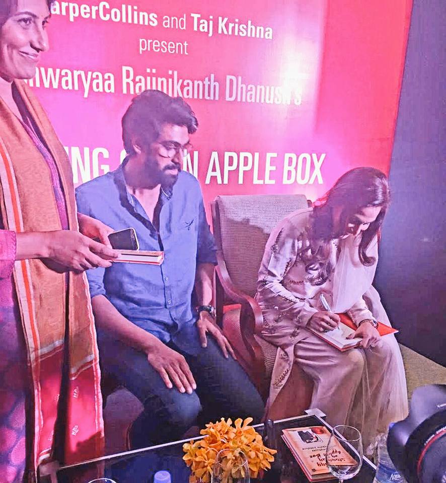 Rana Daggubati At Aishwarya R. Dhanush's Standing On An Apple Box Book Launch