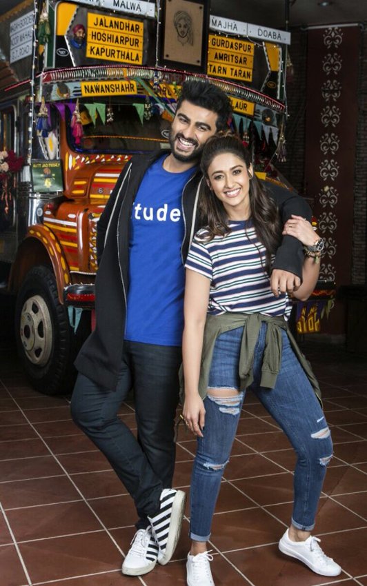 Arjun Kapoor and Ileana D'Cruz First Look From Mubarakan