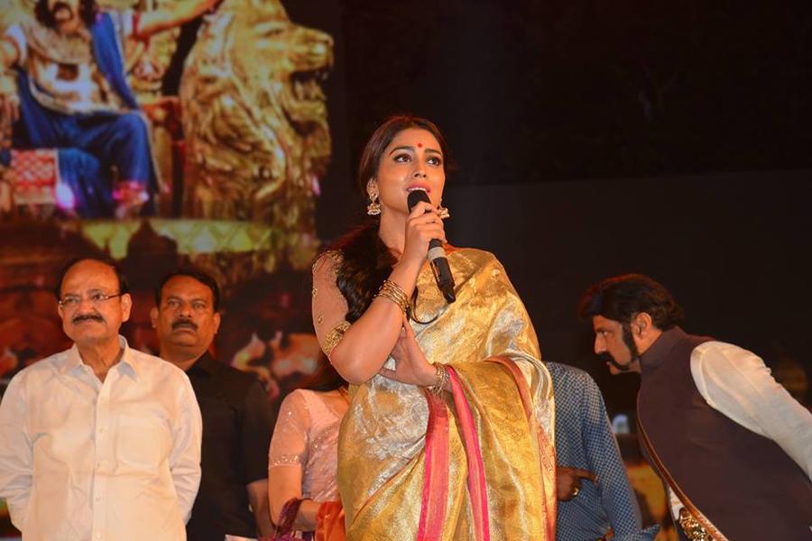 Nandamuri Balakrishna, Shriya Saran at Gautamiputra Satakarni Audio Launch
