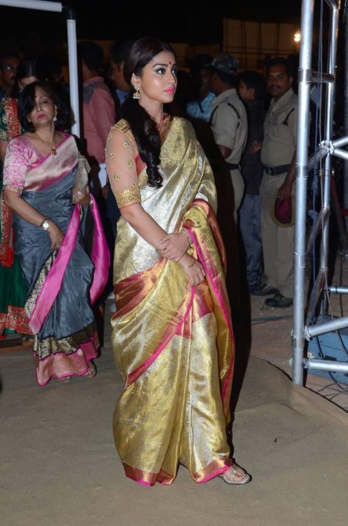 Shriya Saran at Gautamiputra Satakarni Audio Launch