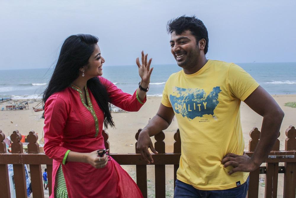 Adhey Kangal Movie Stills | Kalaiyarasan, Janani Iyer