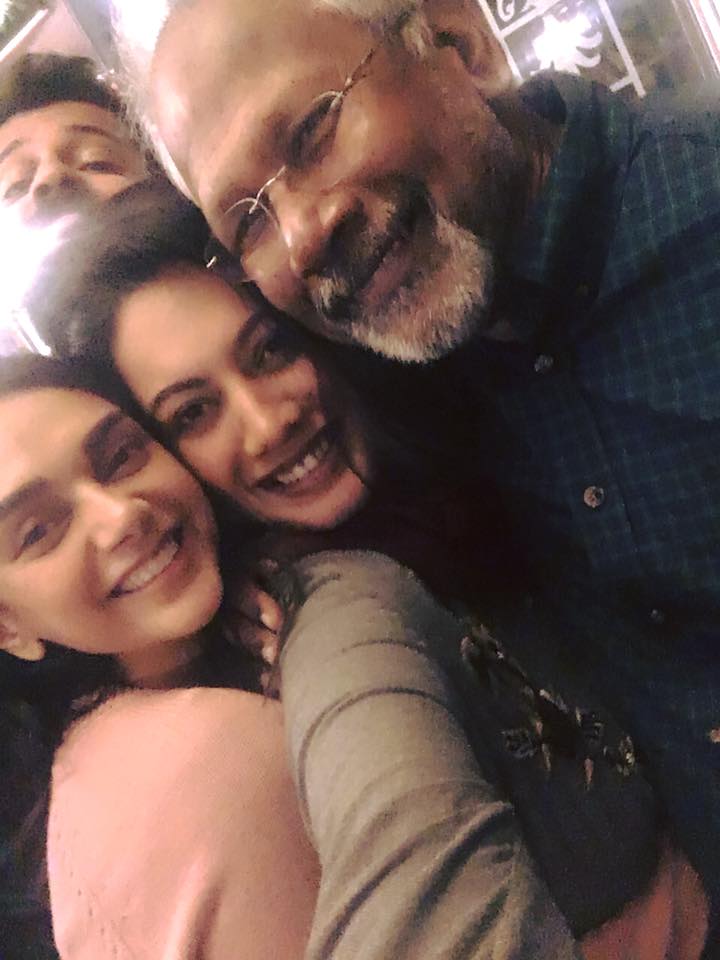 Kaatru Veliyidai Team Mani Ratnam, Aditi Rao Hydari, Shraddha Srinath