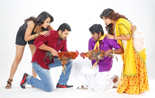 Appatakkar Movie Stills | Jayam Ravi, Trisha Krishnan, Anjali, Soori