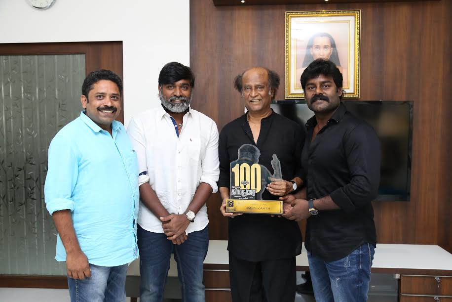 Dharma Durai Team with Rajinikanth
