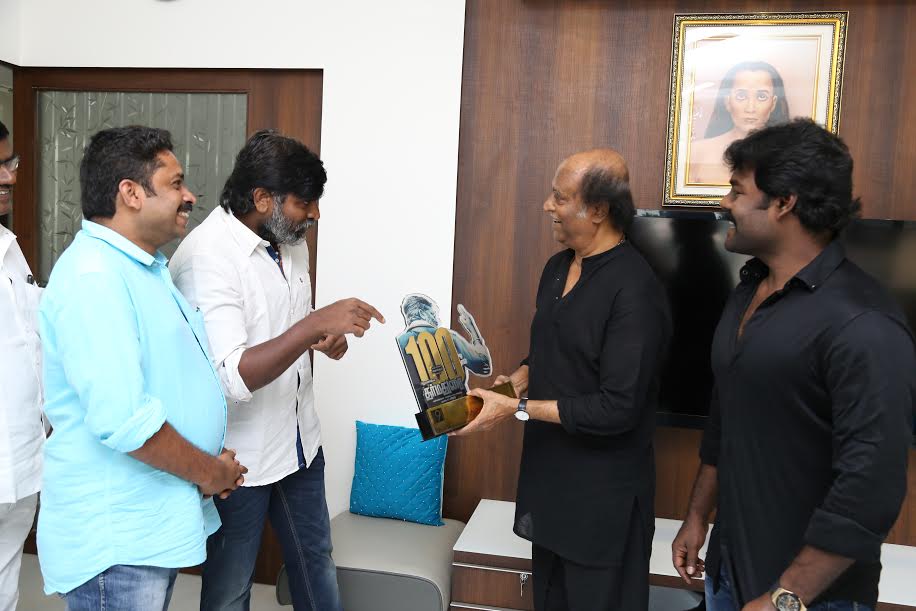 Dharma Durai Team with Rajinikanth