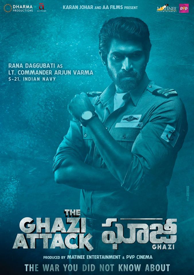 Rana Daggubati first look poster from The Ghazi Attack