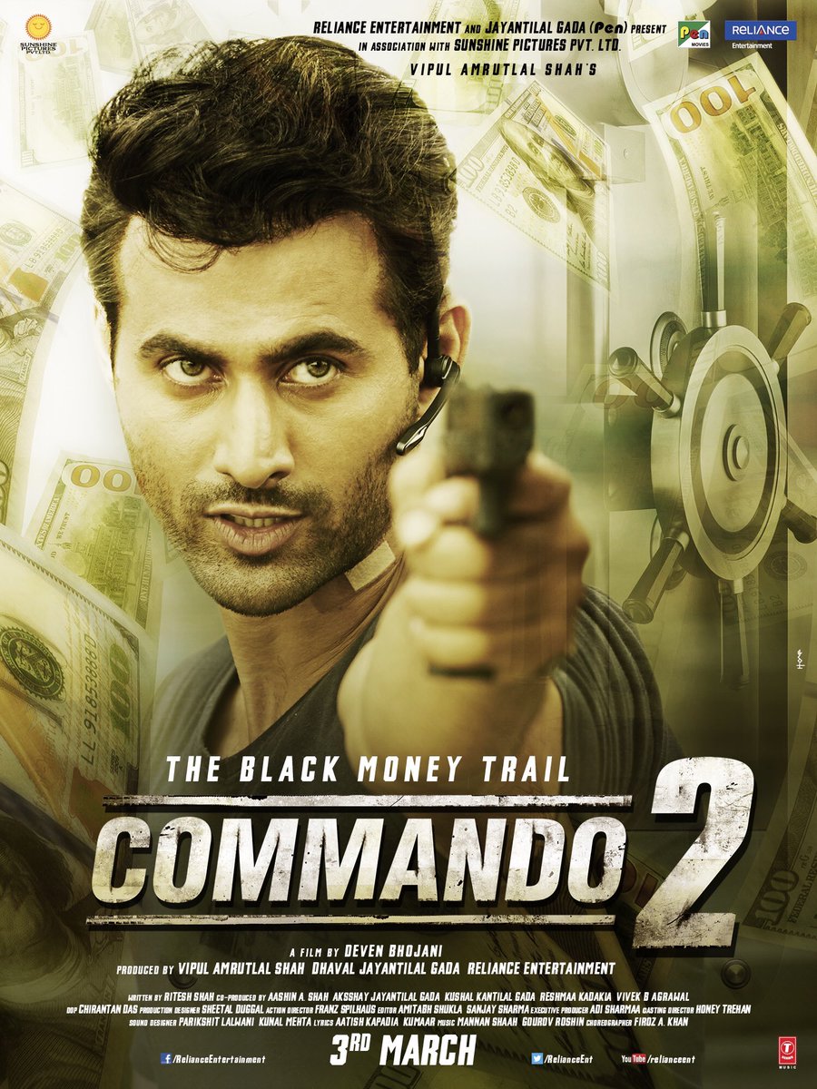 Commando 2 Posters : Freddy Daruwala