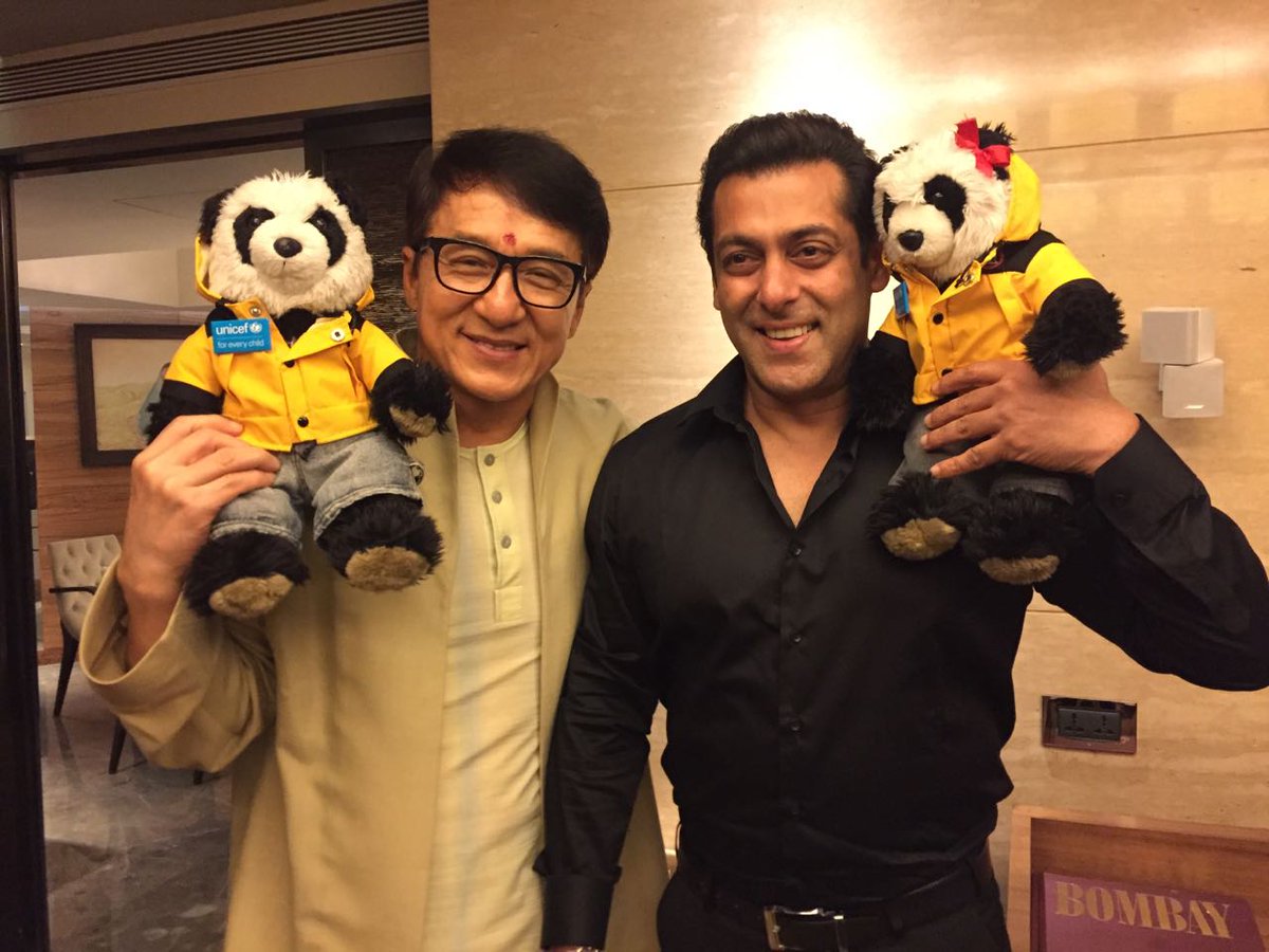 Salman Khan With Jackie Chan 