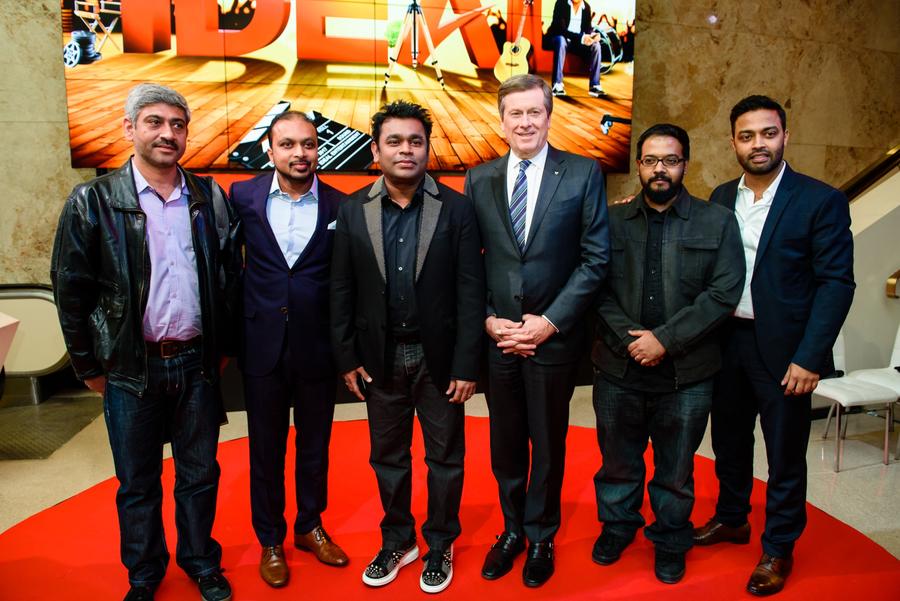 A R Rahman Launches Ideal Entertainment Production Company