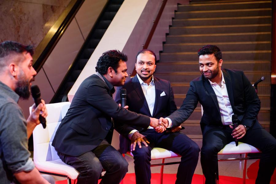 A R Rahman Launches Ideal Entertainment Production Company