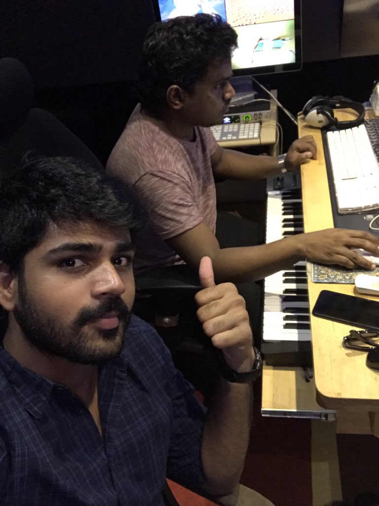 Shirish Saravanan with Yuvan Shankar Raja