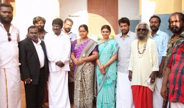 Oru Kidayin Karunai Manu Shooting Spot Stills