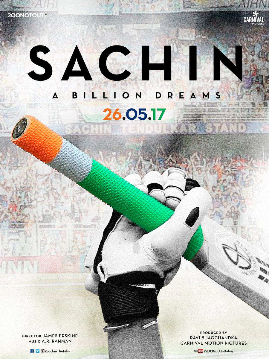 Sachin : A Billion Dreams Movie Poster