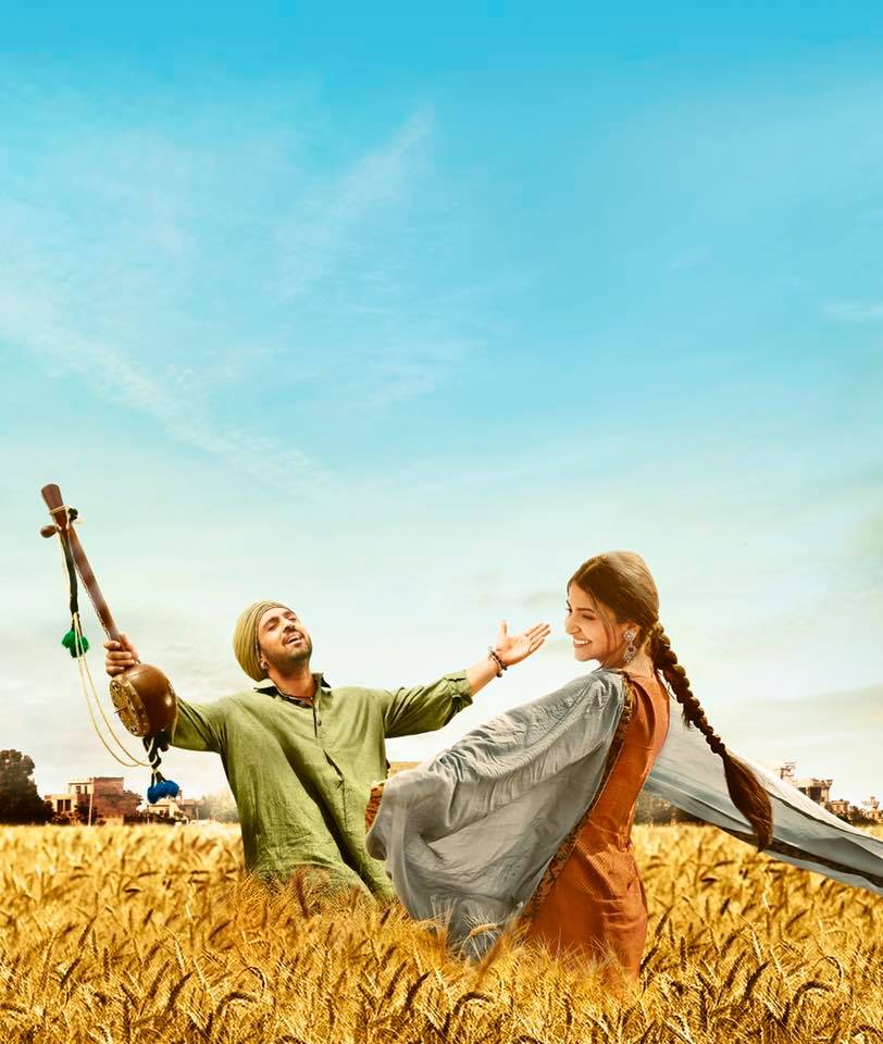 Diljit Dosanjh, Anushka Sharma still from Phillauri Movie