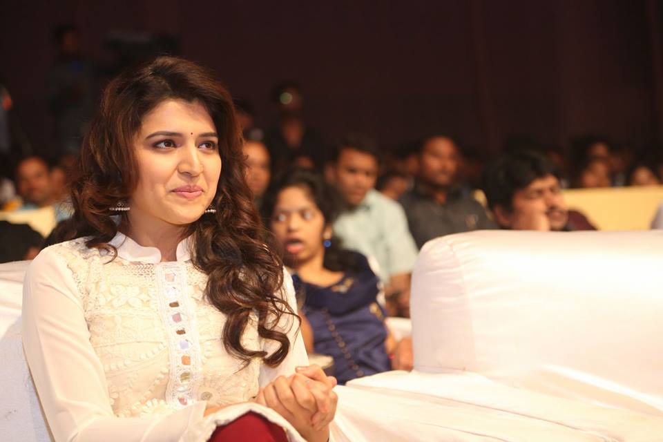 Chitra Shukla at Maa Abbayi Audio Launch