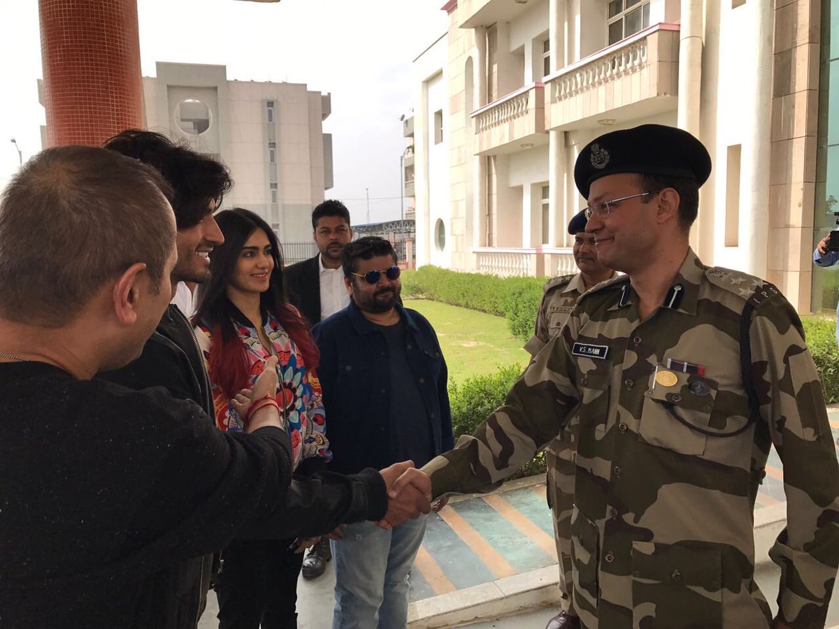 Team Commando 2 meets the Central Industrial Security Forces in SSG Centre in Delhi 