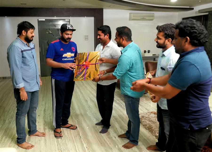 Actor STR Launch Saatru Frist Look Poster