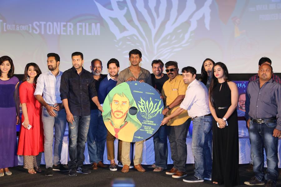 Simba Movie Audio Launch Stills | Bharath, Premgi Amaren, Banu Sri Mehra, Swathi Dixith, Dhansika, Sneha, Prasanna, Venkat Prabhu, Jayamm Ravi, Mysskin