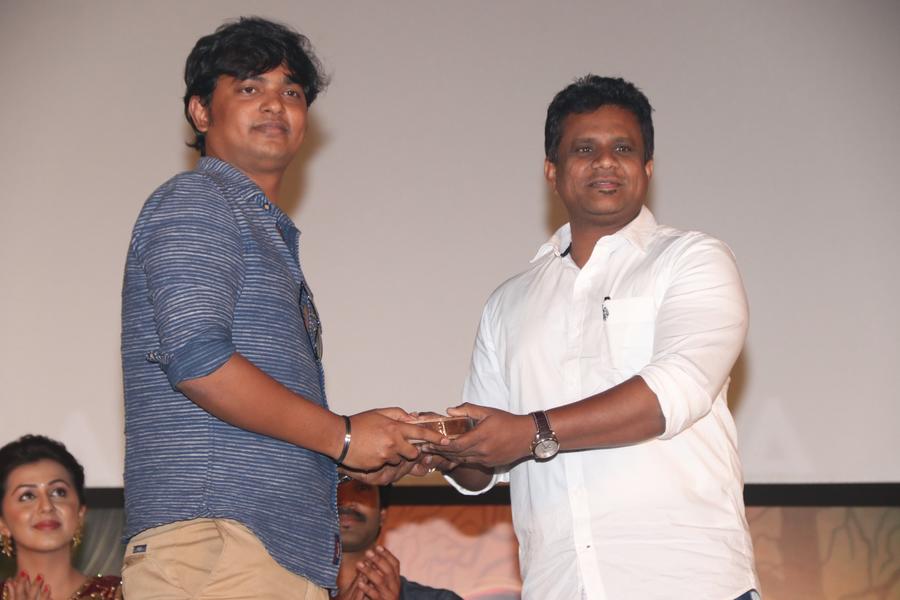 Maragadha Naanayam Audio Launch Stills | Music Director Dhibu Ninan Thomas