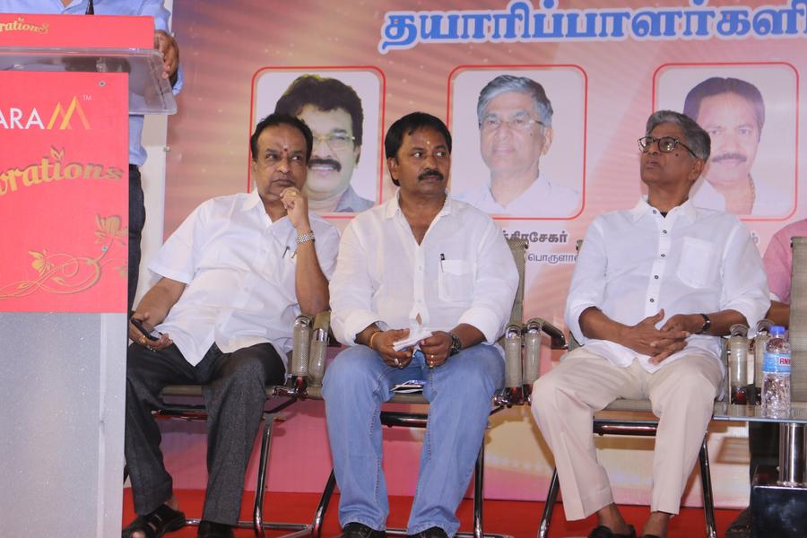 Tamil Film Producer Council Election Manifesto Of Ezhuchi Ani and Press Meet Stills | Director S A Chandrasekhar