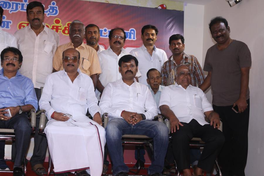 Tamil Film Producer Council Election Manifesto Of Ezhuchi Ani and Press Meet Stills | Director A L Alagappan