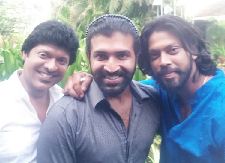 Arun Vijay with Director Magizh Thirumeni