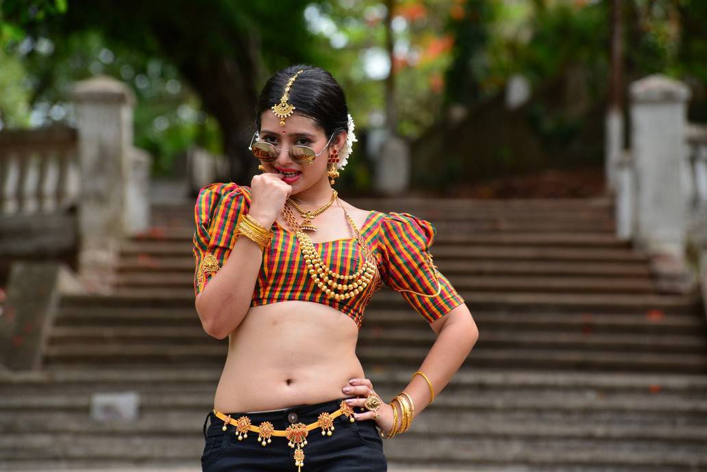 Actress Ena Saha Beautiful Stills From Lanka Movie