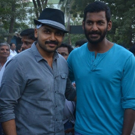 Vishal and Karthi