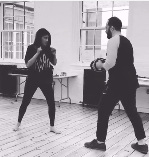 Shruthi Haasan begins her training sessions for Sundar C’s ‘Sangamithra’