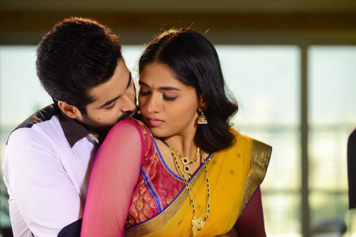 Sunaina, Chethan Cheenu Stills From Pelliki Mundu Prema Katha