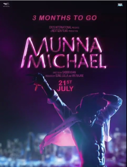 Tiger Shroff's Munna Michael New Posters