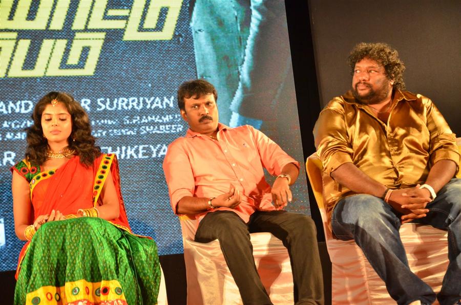 Shravya, Srikanth Deva, Perarasu at Vilaiyattu Aarambam Audio Launch