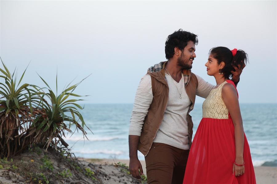 Yuvan and Shravya Stills From Vilayattu Aarambam Movie