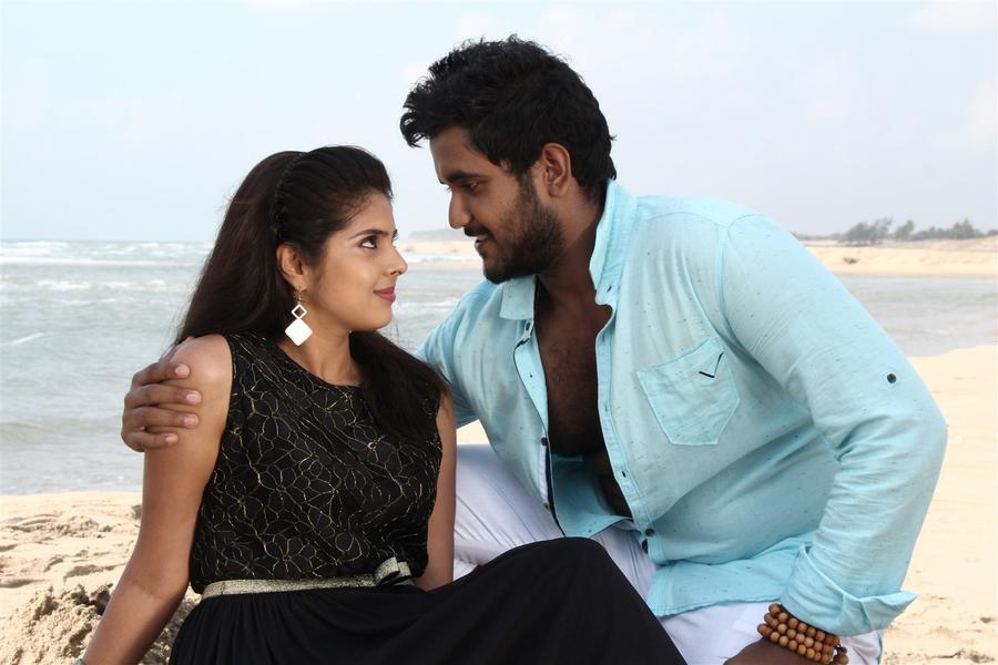 Yuvan and Shravya Stills From Vilayattu Aarambam Movie