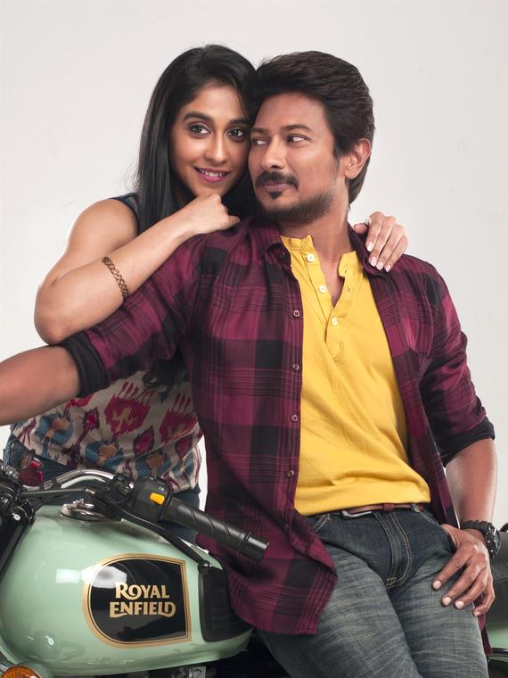 Udhayanidhi Stalin, Regina Cassandra Stills From Saravanan Irukka Bayamaen