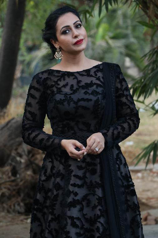 Nandini Rai at Graghanam Movie Audio Launch