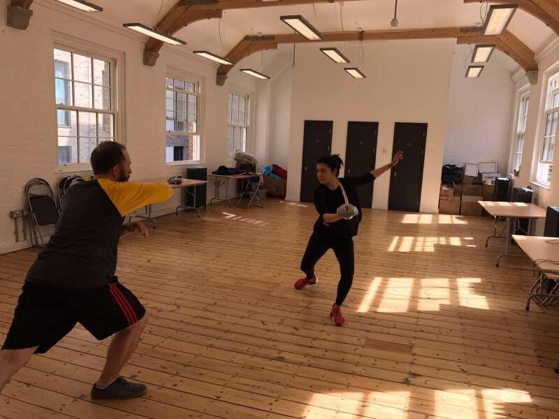 Shruti Haasan’s sword fighting for Sangamithra