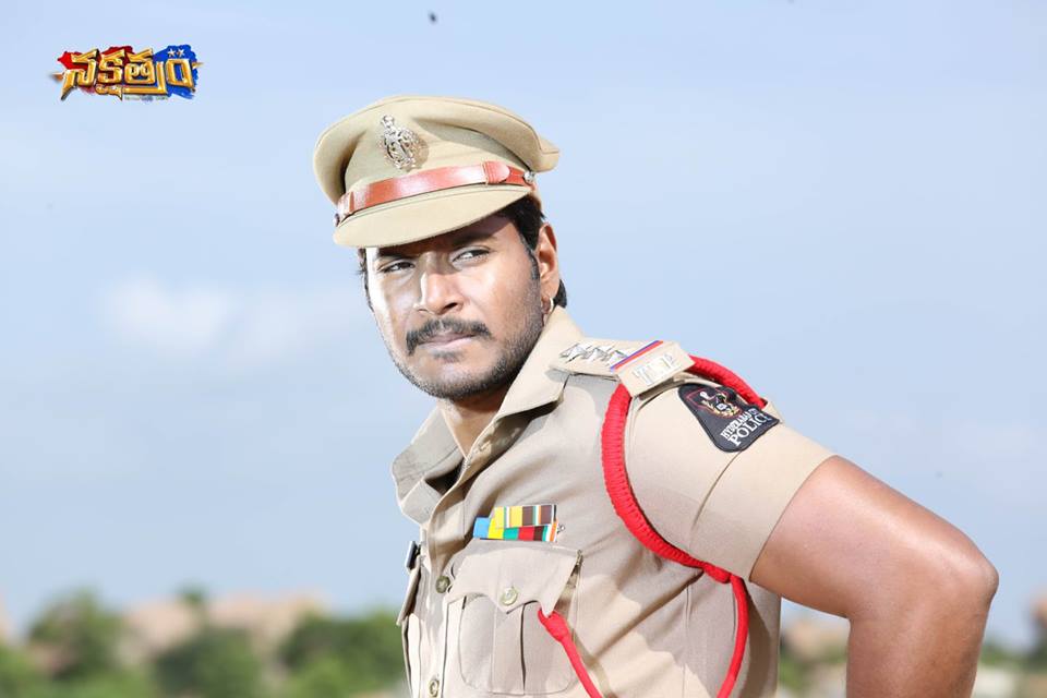 Sundeep Kishan from the sets of Nakshatram