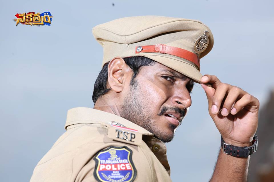 Sundeep Kishan from the sets of Nakshatram