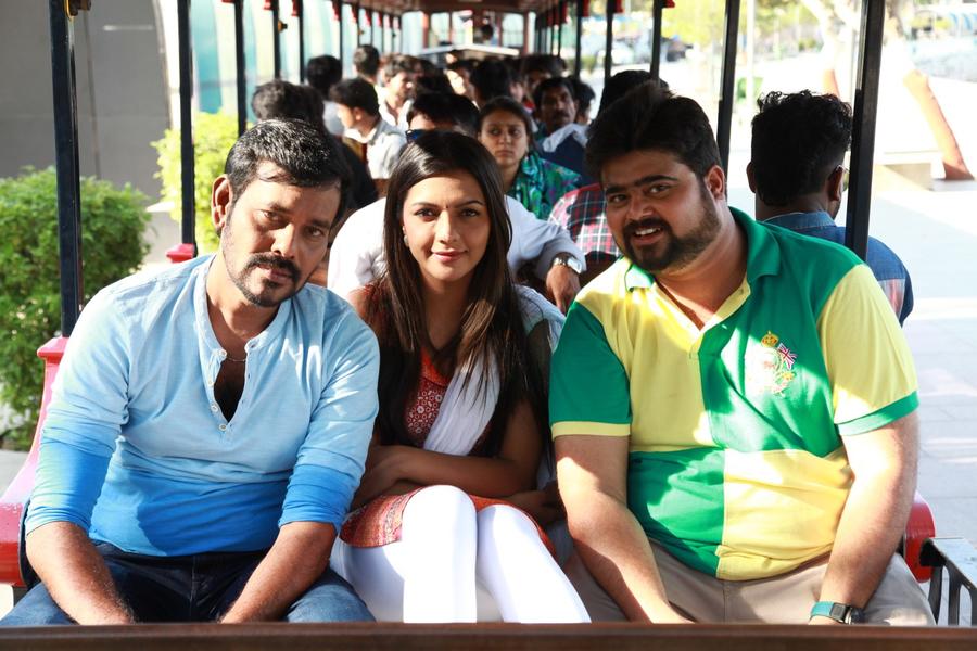 Stills Of Natraj, Ruhi Singh and Arjunan From Bongu